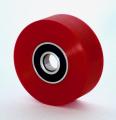 TW-250-2-RU Nip Wheel - Red Polyurethane - 2.50" OD